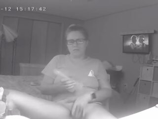 Slutty Teen Skips Homework to Masturbate to x rated video Hidden Cam