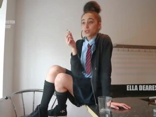 School babe Smoking SPH - Ella Dearest