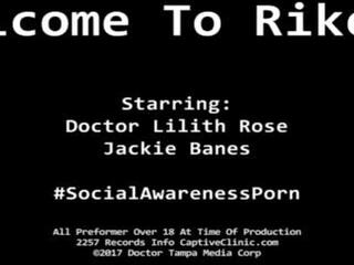 Welcome To Rikers&excl; Jackie Banes Is Arrested & Nurse Lilith Rose Is About To Strip Search mademoiselle Attitude &commat;CaptiveClinic&period;com