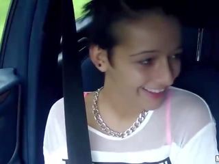 Superior Vanessa gets fucked in the car