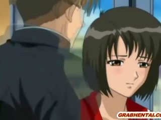 Sweetheart hentai gets fingered wetpussy and deep poked in the class