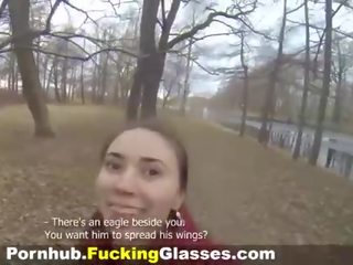 Fucking Glasses - Squirrel foretells sensational anal sex video