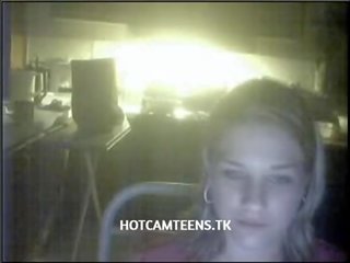 Provocative Blonde Chick Chatting On Webcam - HotCamTeens.TK