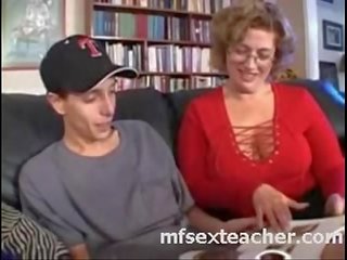 School teacher and girl | mfsexteacher.com