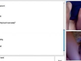 Camgirl With Hairy Pussy Gets Wet On Omegle