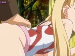 Blonde deity Anime Gets Pounded