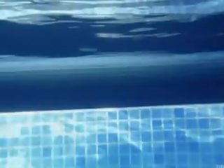 Underwater Strip Of Extreme Boobs