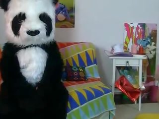 Panda bear in X rated movie toy sex vid