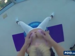 Sexy Blonde Kyla Kayden Gets A Good Titty Massage