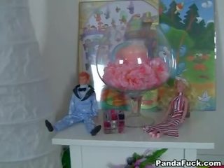 Mind-blowing dirty movie toy play clip