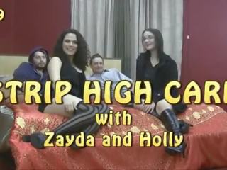 Strip High Card with Zayda and Holly
