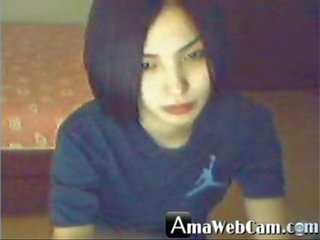 Yummy Korean girl, libidinous on webcam
