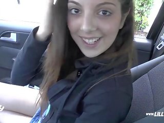 Teen babe Picked Up And Fucked Outdoor And Public Amateur