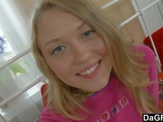 Making His sensational Russian darling Orgasm With Toys