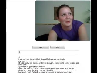 Naughty Chatroulette Camchick Ready For Some Fun