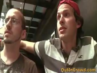 Lustful Gays Sucking And Fucking In Restaurant Three By Outincrowd
