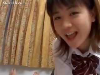 Korean girlfriend Gives A Blowjob