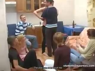Kinky Students, Beer, Striptease And HardFuck