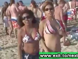 Beach Party with drunk gorgeous next door girls clip